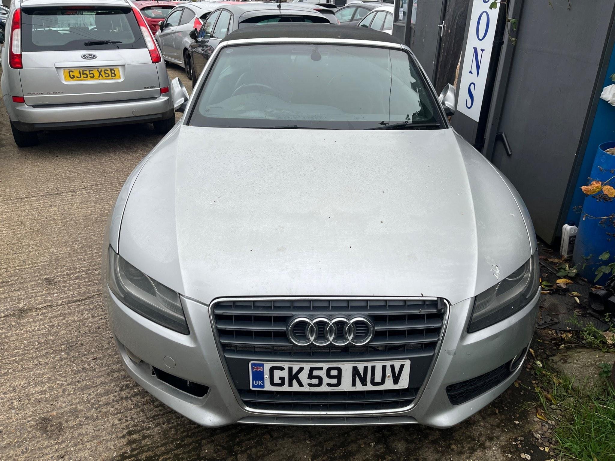 Used 2009 Audi A5 Cabriolet 2.0 TFSI S line Euro 4 2dr for sale in