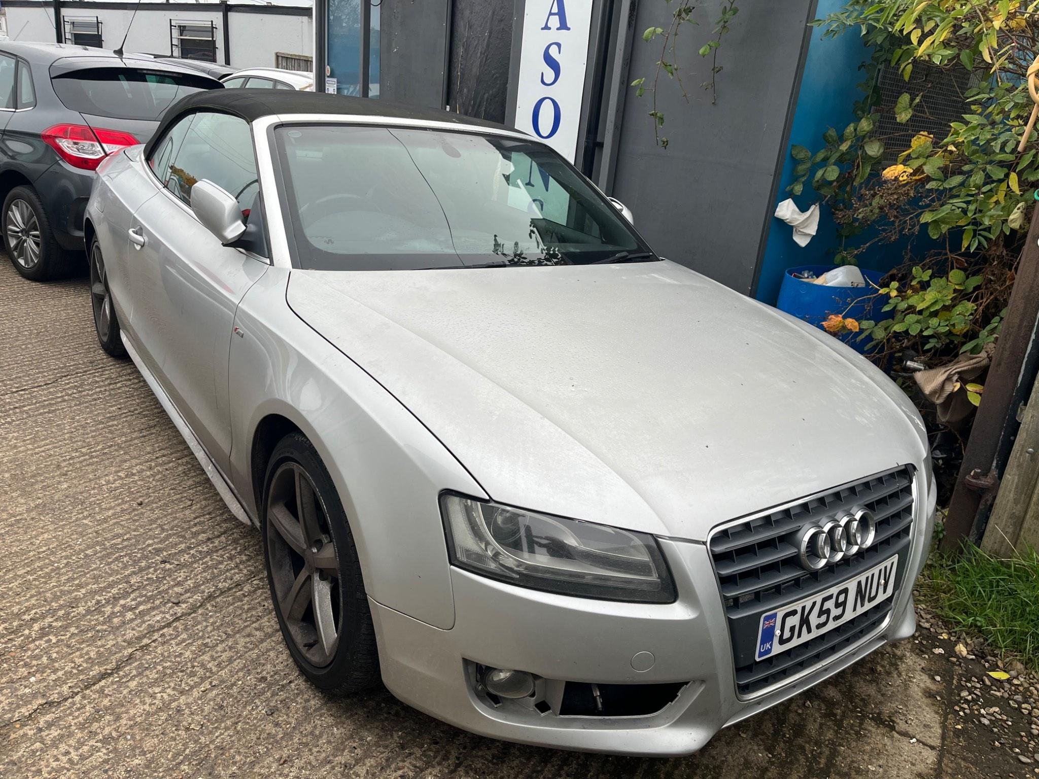 Used 2009 Audi A5 Cabriolet 2.0 TFSI S line Euro 4 2dr for sale in